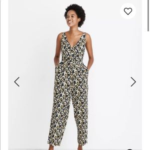 NWT Madewell Jumpsuit in Viola Floral